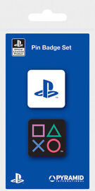 PlayStation Enemal Pin Badge Set - PlayStation product image
